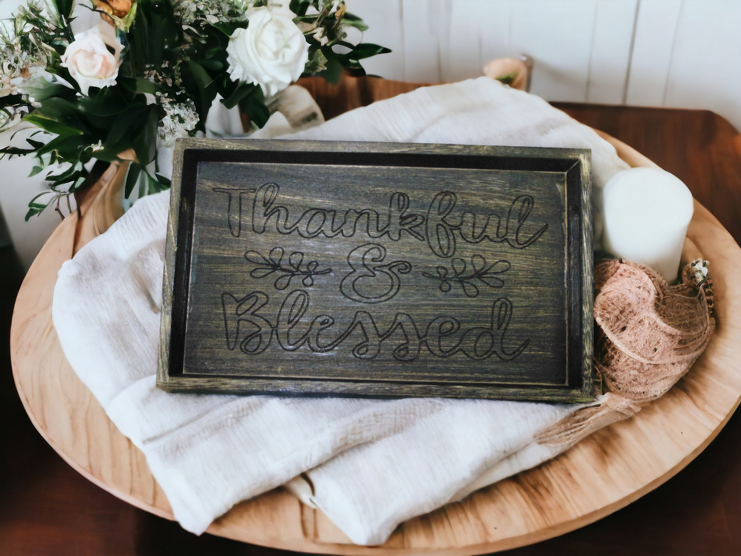 Personalized Serving Tray