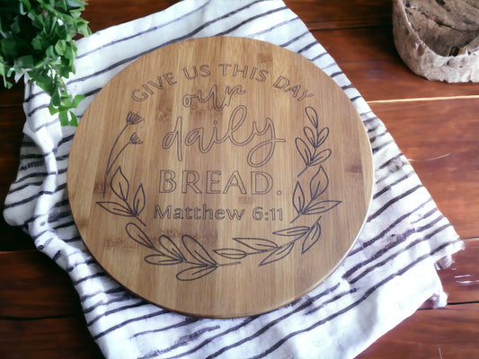 Matthew 6:11 Lazy Susan